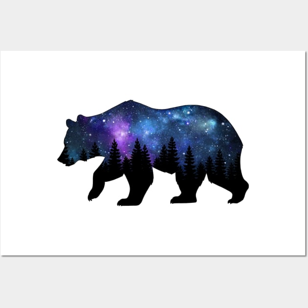 Star Bear Wall Art by Tigrokot